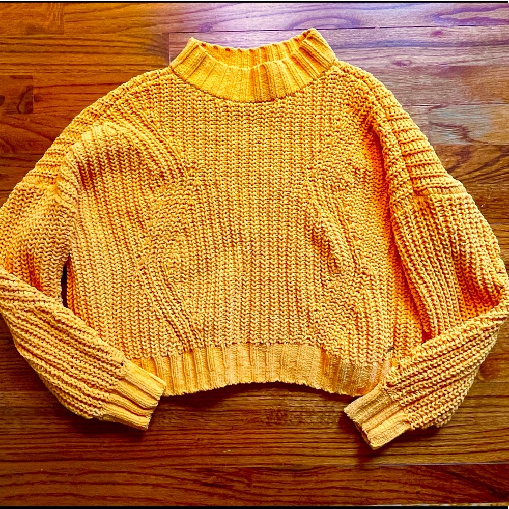 Hollister Chunky Cropped Sweater